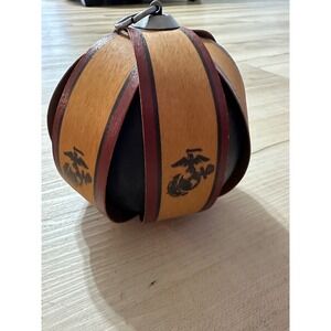 Longaberger Handwoven Ball Ornament US Marine Corps 2013